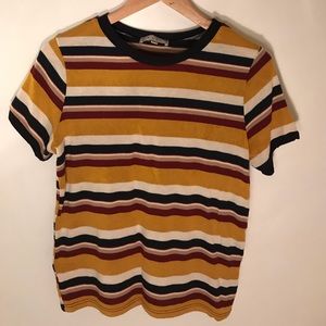 Striped Gaze t-shirt
